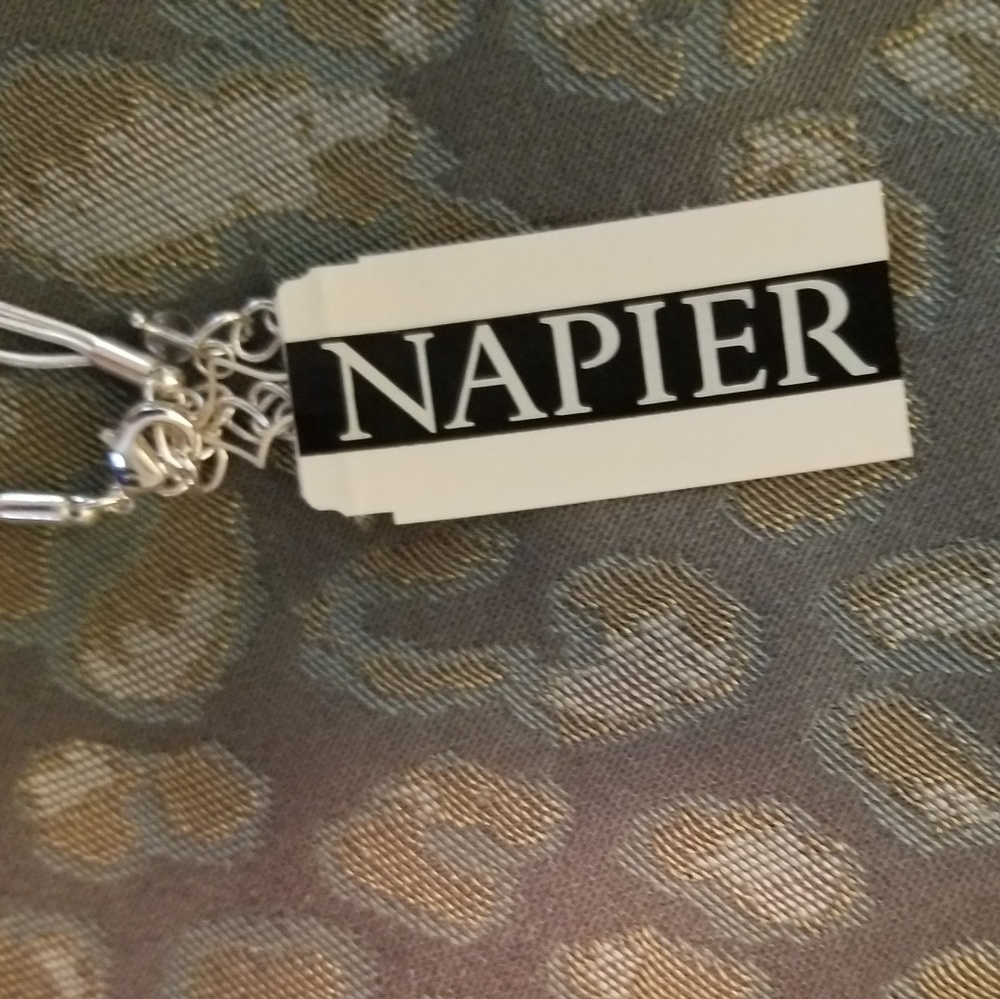 2/$25 Napier 18" Silver Pendant on Triple Chain - Picture 3 of 4